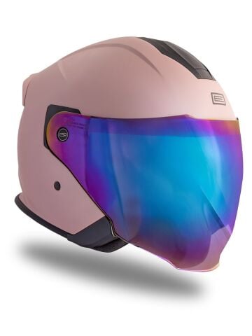 Origine Palio 2.0 Rose Gold (Pembe) Güneş Vizörlü Açık Kask Gökkuşağı Camlı XL