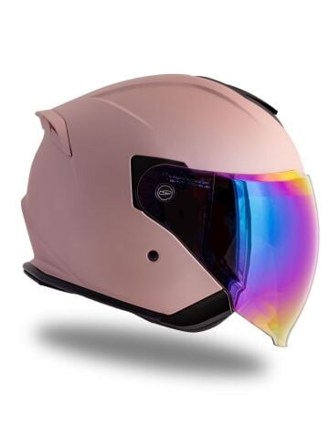 Palio 2.0 Rose Gold (Pembe) Güneş Vizörlü Açık Kask