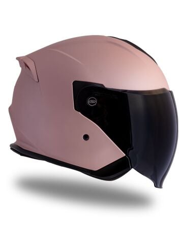 Origine Palio 2.0 Rose Gold (Pembe) Güneş Vizörlü Açık Kask Siyah Camlı